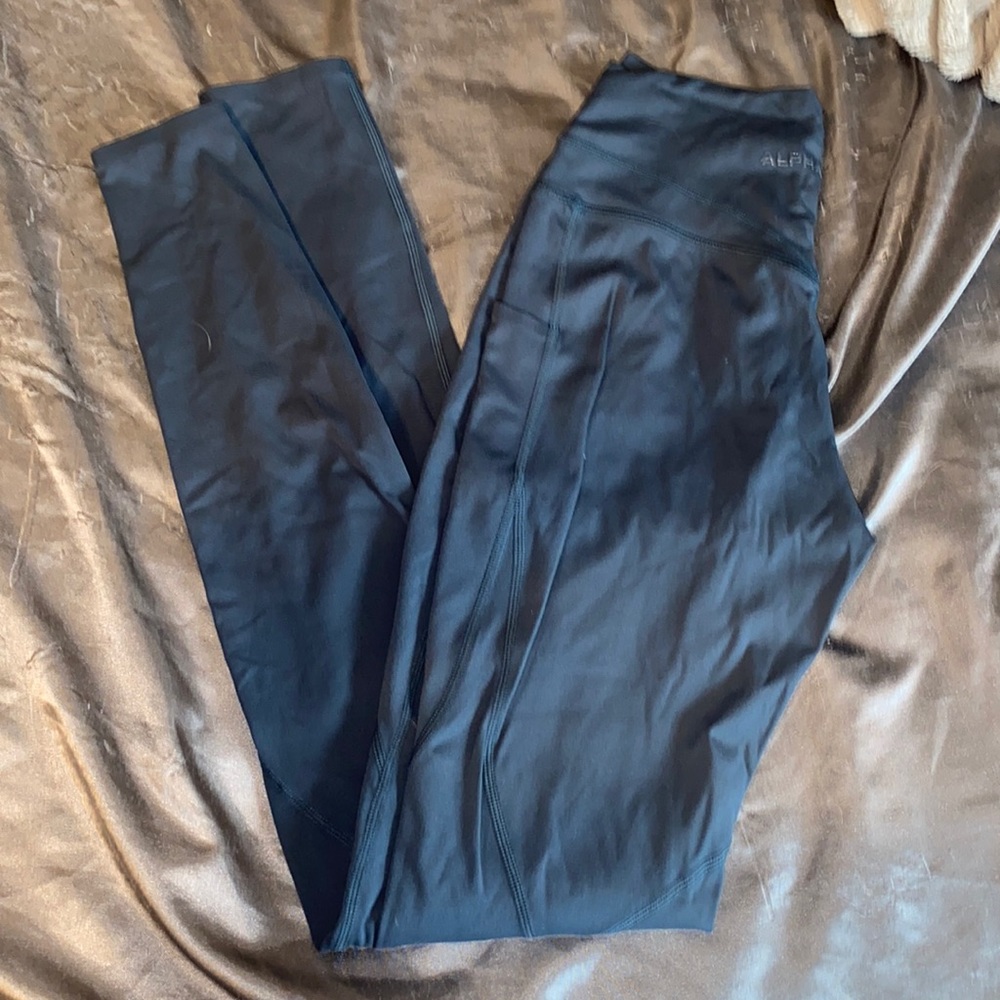 Alphalete Alphalux Force 30inch Leggings (Petrol) Sma… Gem